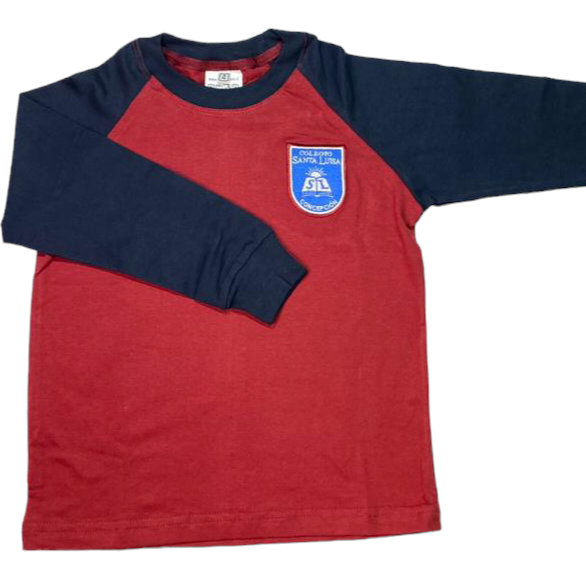 POLERA ESCOLAR DEPORTIVA MANGA LARGA COSL