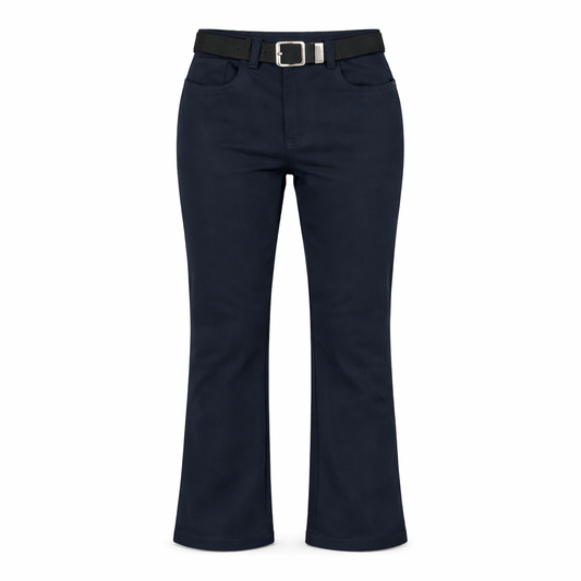 Pantalón de Vestir Escolar Mujer Azul – Regular Fit