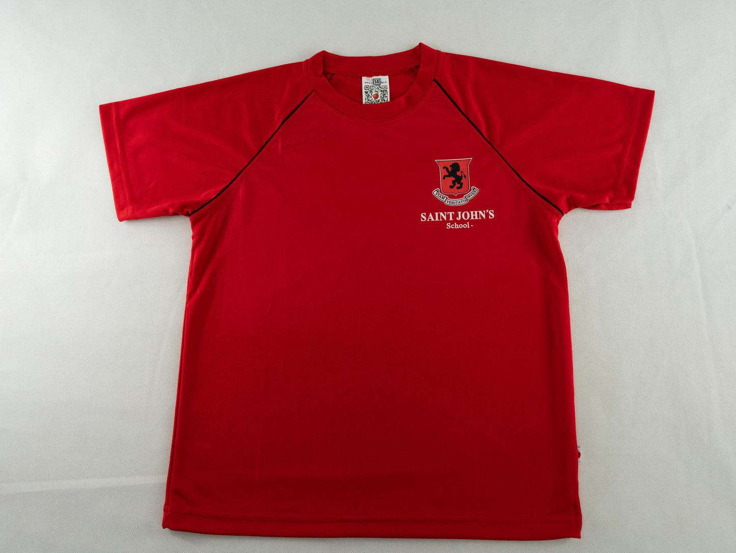 Polera Escolar Deportiva Manga Corta Saint John's